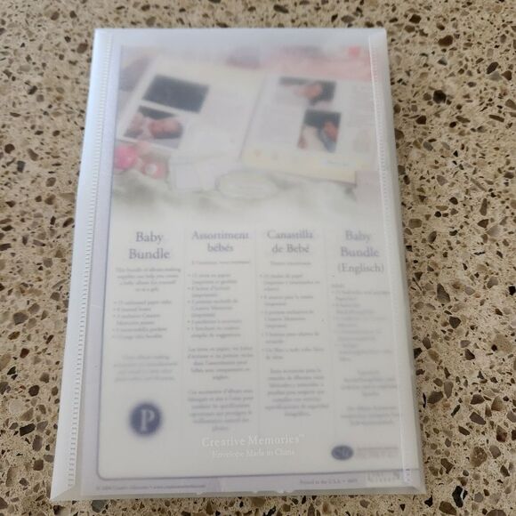 Creative Memories Bady Bundle Set Vintage 2004 Scrapbooking Crafting - Picture 9 of 10